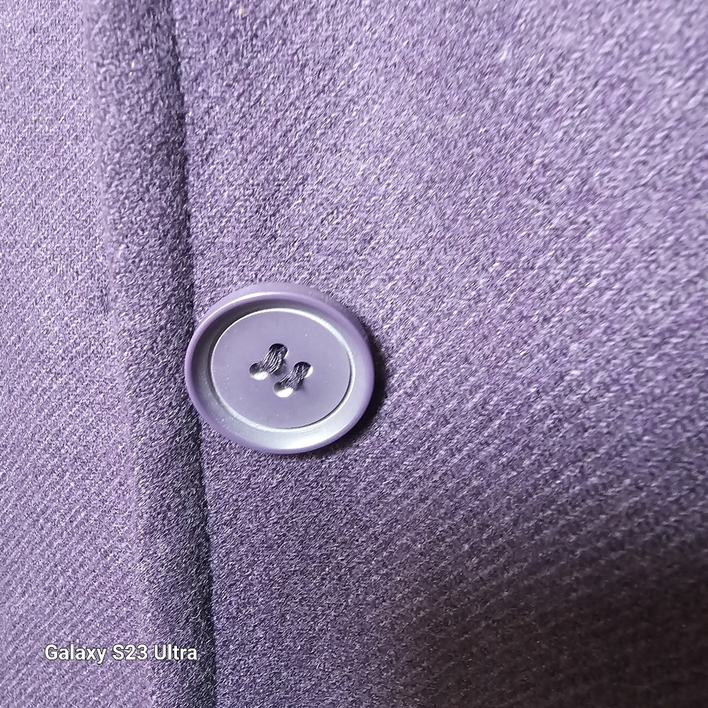 New York & Company purple blazer wool blend size 4 - Picture 5 of 11